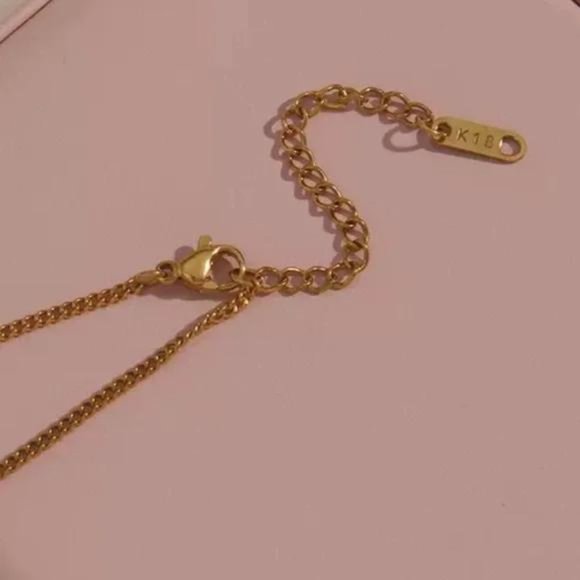 NEW MOON SUN STAR 18K GOLD NECKLACE, NICE NECKLACE, CUTE NECKLACE - Picture 7 of 7